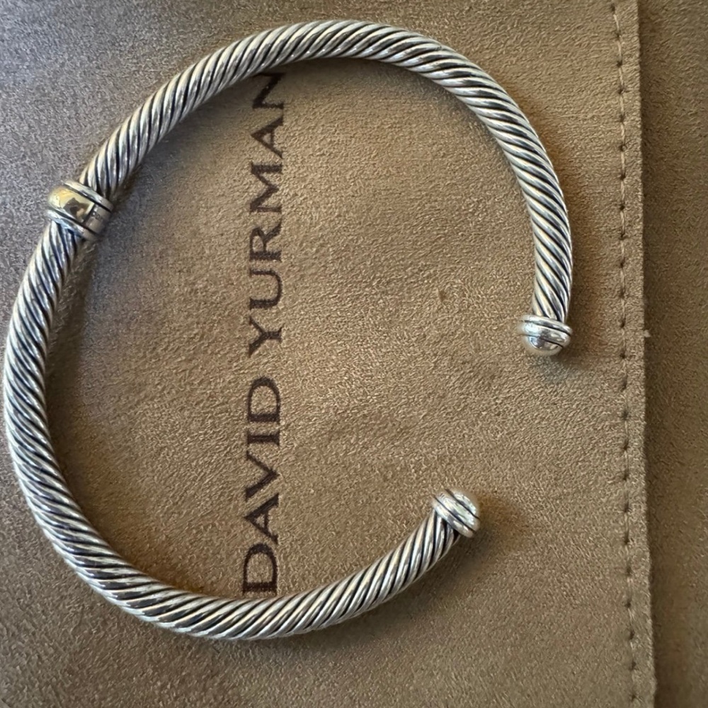 David Yurman classic cable station bracelet